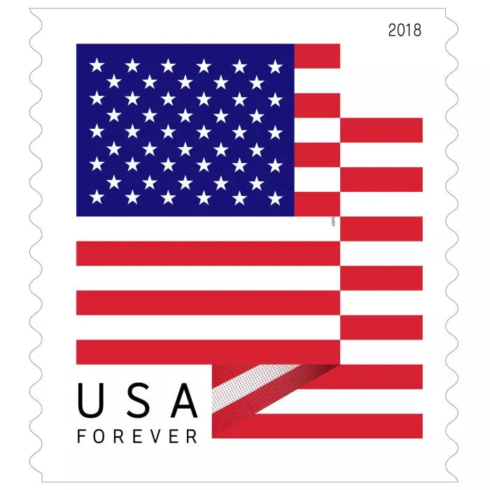 2018 U.S. Flag Forever First Class Postage Stamps
